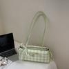 Bolso de Hombro Grande de Cuadros Nuevo Verano 2025 Bolso de Mano de Moda Tendencia Bolso de Axila Bolso Tote Elegante de Moda para Mujer