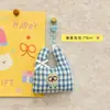 Bolsa de Compras de Tela con Colgante de Peluche de Fruta Linda Original Llavero Accesorio de Bolsa Versátil Regalo para Niñas y Mejores Amigas