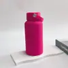 Tetera Espacial Transfronteriza Tetera Deportiva Taza de Vacío de Acero Inoxidable 304 Tetera de Viaje de Boca Grande Estilo Americano para Montañismo al Aire Libre