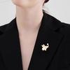 Lindo Broche de Perlas de Dumbo Diseño de Alta Gama para Mujer Pines Pequeños de Verano Japoneses y Coreanos Sentido de Alta Gama Corsage Accesorios para Abrigo