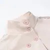 Venta al por mayor de ropa para mujer estilo europeo y americano transfronteriza INS, nueva colección de otoño, estilo elegante para ir al trabajo, cuello alto, cinturón de corbata, gabardina de doble botonadura