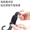 Gancho para manillar de bicicleta eléctrica gancho colgante giratorio de doble cabeza para carrito de bicicleta hebilla colgante para coche de batería infantil venta al por mayor