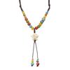 Collar de Cerámica de Jingdezhen Joyería Collar Joker Alto Sentido Arte Niñas Nuevo Chino Regalo Joyería