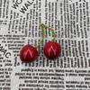 Simulação Acerola Cereja Espuma Cereja Decoração para Casa Fotografia Adereços Ornamento Acessórios Simulação Fruta Modelo