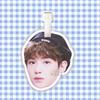 Etiqueta de equipaje Huang Minghao Pase de abordar Colgante para mochila Etiqueta Etiqueta Debería Ayudar Sacudida circundante