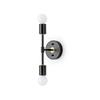 Lámpara Transfronteriza Popular Lámpara de Pared Doble Cabezal Americana LED Edison Simple de Hierro Baño Inodoro Wayfair