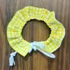 Diário Popular para Recém-Nascidos Irmã Gazi Xadrez Vintage Gola com Babados Lenço Roupas para Boneca Acessórios para Boneca Zsiga