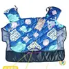 Manta Cortavientos para Invierno, Algodón Blanco con Forro de Felpa, Manta Cortavientos Engrosada, Cubierta Cortavientos de Dibujos Animados para Patinetes Eléctricos, Manta Cortavientos para Vehículos Eléctricos