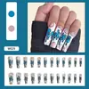 Uñas Postizas Populares de Comercio Exterior Uñas Portátiles Extraíbles Nuevas Uñas Postizas Europeas y Americanas Ins Uñas Largas de Ballet