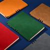 Caderno de Negócios Tipo Porta-Caneta, Personalizável com Logo, Caderno de Capa Mole, Caderno de Negócios A5 Feito Sob Medida