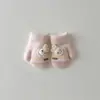 Guantes Coreanos para Niños Qiunan Invierno Nuevo Estilo Ins Lindo Oso Manoplas a Prueba de Frío Cálidos Colgantes para Cuello de Bebé Venta al por Mayor