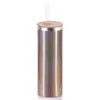 Taza Térmica Recta de Acero Inoxidable de 20 oz Más Vendida para Uso en Caliente y Frío, Directo del Fabricante, en Stock
