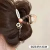 Pinza para el pelo versátil estilo coreano, accesorio para el pelo de color contrastante, nuevo modelo de alta gama 2026, pinza de tiburón de gran volumen para mujer