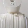 Suministro directo de fábrica tira de ribete doble plegable cuatro pliegues sin planchar enrollada en rollo rojo ribete de cheongsam para bricolaje con algodón poliéster 1.2
