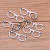 2 Colores 10 * 28mm DIY aleación de zinc accesorios de joyería conector de gafas pulsera collar accesorios de equipaje