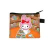 2025 Caricatura Transfronteriza My Melody Monedero Estudiante Portátil Portatarjetas de Llave Linda Bolsa de Almacenamiento de Gran Capacidad