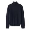 Cárdigan de cuello alto para niños, suéter de otoño e invierno, jersey de punto para niños y niñas, camisa base de punto, bebé engrosado