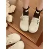 Populares Zapatos Birkenstock Retro de Suela Gruesa para Mujer 2026 Nuevo Estilo Versátil de Primavera y Otoño para Mujeres Bajitas para Combinar con Faldas, Zapatos de Suela Blanda que Aumentan la Altura