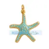 M67 P02 Accesorios para Joyería Colgante Vida Marina Tortuga Estrella de Mar Algas Pulpo Caracol Cangrejo Serpiente Chile