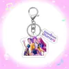 Chaveiro de Acrílico de Merchandise de Anime do Grupo Feminino Cheetah Transfronteiriço