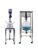 Aparelho de Filtração a Vácuo em Aço Inoxidável Funil de Separação de Vidro de Laboratório Separador Água-Óleo Agitador Máquina de Filtro de Separação por Pressão Negativa