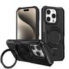 Funda para teléfono con anillo giratorio adecuada para iPhone 17 Pro Max, funda protectora de cobertura total anti-caídas para Apple 16 Pro 13/14