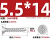 Tornillos Autorroscantes Avellanados Gb846 Acero Inoxidable 304 Cabeza Plana Phillips Tornillos para Madera Extendidos M2.9M3.5M4.2M5.5