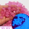 Cubos de Gelo Luminosos Ecológicos em Formato, Pedras Fluorescentes Coloridas, Areia para Fundo de Aquário, Acessórios de Decoração para Aquário Atacado