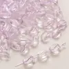 8x10 mm Vidrio de Colores Transparente Grano de Café Cuentas Sueltas Hechas a Mano DIY Cuentas para Hilo Pulsera Collar Material Cuentas Ovaladas