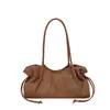Bolso Casual Transfronterizo de Gran Capacidad para Mujer, Nuevo Modelo de Moda, Color Sólido, Bolso de Hombro Único, Moda 2026, Popular para el Trabajo y el Uso Diario