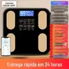 Balança de Peso Bluetooth Inteligente Personalizável para Gordura Corporal, Desenho Animado, Carregamento, para Uso Doméstico, Balança Eletrônica com Personalização Precisa e Recursos Profissionais