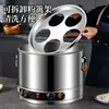 Olla Multifuncional para Cocinar Fideos de Acero Inoxidable, Olla para Dumplings de Negocio de Fideos, Olla para Sopa de Carnes Estofadas, Olla Caliente Picante, Estufa para Cocinar Oden