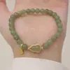 Pulseira de Jade Hetian Natural Imitado da Marca Hulu Fu Joias de Nicho de Luxo Leve para Usar na Mão Presente de Aniversário para Namorada