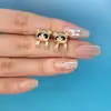 Pendientes Rojos de Panda Frescos y Únicos, Moda y Lindos, Más Vendidos en Temu Amazon Transfronterizo Europeo y Americano, Adecuados para que los Usen las Mujeres