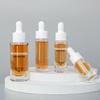 Frasco Conta-gotas Plástico 5/10/15/30ml, Frasco para Essência Óleo Essencial de Ombro Plano Fundo Grosso, Fabricante de Frascos Transparentes Personalização