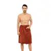 Falda de Baño para Hombre Portátil Engrosada con Hebilla Microfibra Transfronteriza Adulto Absorbente Secado Rápido Toalla de Baño Todo en Uno
