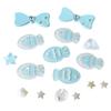 Día a noche peces nadadores serie oceánica zapatos con agujeros funda de teléfono accesorios diy al por mayor pj1512