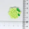Flor de Jazmín Imitación Brillante Flor de Peonía Accesorios de Resina para Bricolaje Pegamento de Crema Funda para Teléfono Pasador Pegatinas para Vaso de Agua