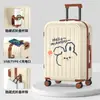 Mala de Viagem Multifuncional de Pronta Entrega do Fabricante, Mala de Rodinhas em Material Composto com Trava de Senha, Porta-Copos Anti-Queda, Mala de Mão com Carregamento