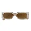 Gafas de Sol Cuadradas Gruesas Anti-UV Transfronterizas para Hombres y Mujeres, Protección Solar, Gafas de Sol Pequeñas Versátiles Retro de Moda