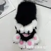 Patas de Animal de Pelúcia Fofas para Cosplay em Convenções de Anime, Luvas que Fazem Barulho