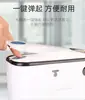 Caixa Acoplada de Vaso Sanitário Banheiro Doméstico Vaso Sanitário de Agachamento Tanque de Água de Alto Impacto Vaso Sanitário de Agachamento Montado na Parede Descarga Espessada