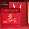 Calendario de Escritorio de Negocios de Cuero Personalizado Año 2027 Año de la Oveja Planificador de Oficina Calendario Mensual Libro de Planificación Publicidad Corporativa Hecho a Medida