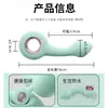 Pérolas Vibratórias para Plug Anal para Homens e Mulheres, Dispositivo de Masturbação Anal para Adultos, Produtos Eróticos Femininos, Massageador Vaginal e Anal de Uso Duplo