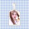 Etiqueta de bagagem Song Yuqi pingente de bolsa de bagagem corrente para pendurar suporte de etiqueta pendurada periférico mesmo estilo TikTok