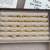 Anel Minimalista Vintage Liso Estreito Francês Retrô Escovado Geométrico Irregular Personalidade Anel para Mulheres
