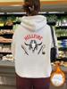 Sudadera de Otoño e Invierno para Mujer con Capucha y Bolsillo Canguro, Manga Larga y Forro Polar, Estampado HELLFIRE, Talla Europea Transfronteriza