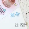 Colgante Sencillo de Aleación Lacada Nudo Chino Accesorios de Joyería para Pulsera con Cuentas, Collar, Pendiente, Materiales para Manualidades