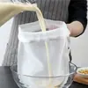 Bolsa Filtro para Leche de Soya de Cocina Malla Fina Filtro Doméstico para Jugos y Vino Bolsa Coladora Filtro Colador de Frutas y Verduras