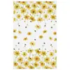 Paño de Cocina de Girasol Transfronterizo para Primavera y Verano, Engrosado, Absorbente, Desengrasante, Decoración del Hogar